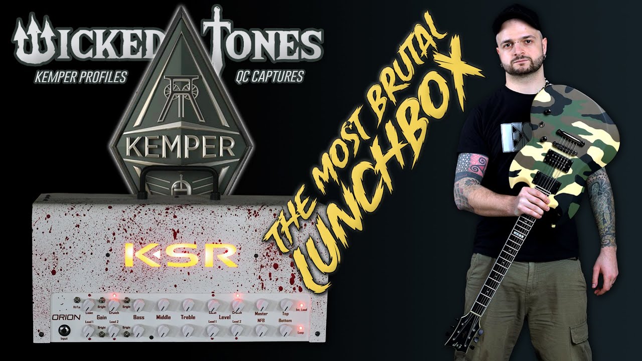 THE MOST BRUTAL LUNCHBOX AMP: KSR Orion 🔥 Kemper profiles ⚡️ QC captures by Wicked Tones