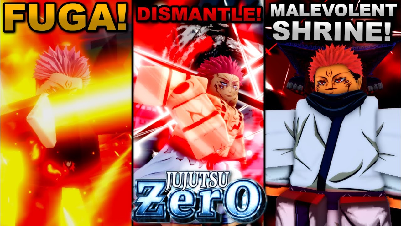 Becoming Ryomen Sukuna (Malevolent Shrine) In Roblox Jujutsu Zero... Here's What Happened!