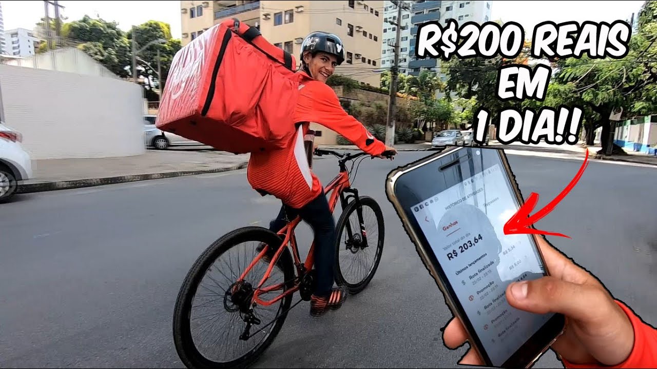 QUANTO GANHA UM BIKER DO IFOOD? VOCÊ VAI SE SURPREENDER