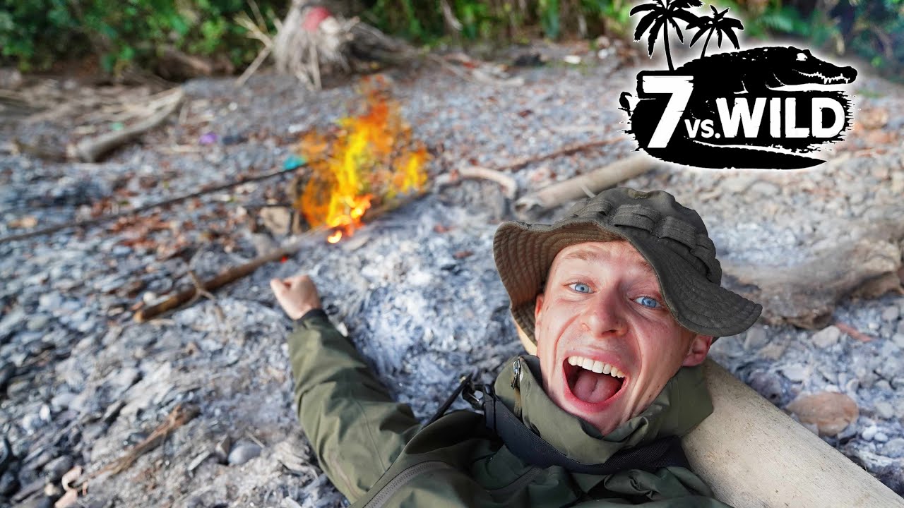 Verletzer WALHAI und FEUER am 7vs.Wild Spot! | Joris