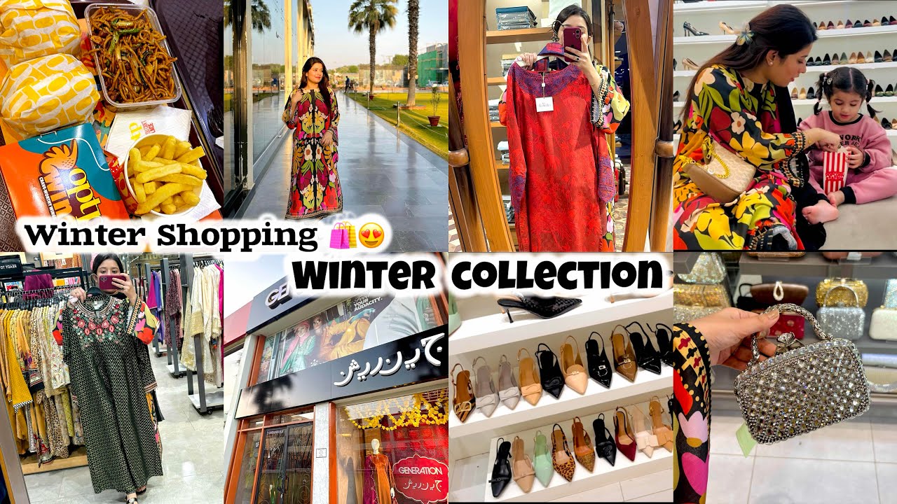 Winter shopping🛍️| WINTER  dress collection at Almirah Khaadi Nishat Ethnic😍