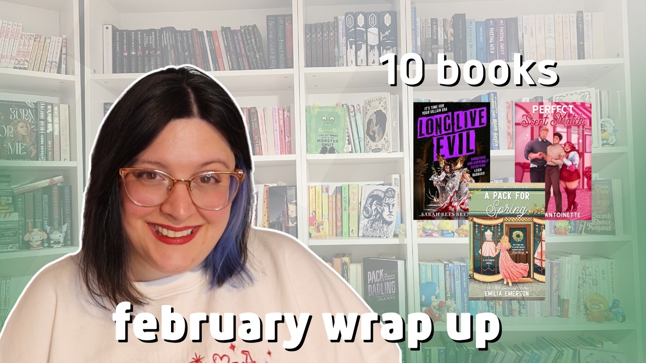 disappointing cozy sci-fi, two omegaverse, favorites authors, series finales  | february wrap up