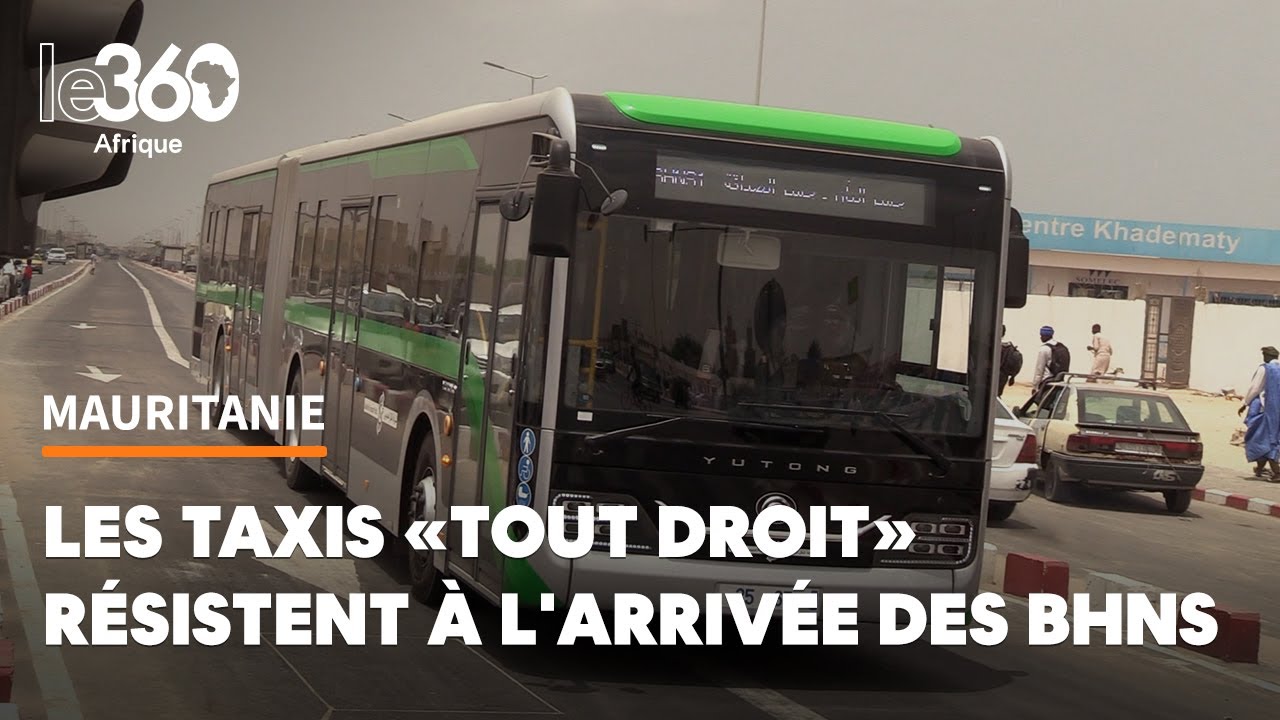 Mauritanie: les vieux taxis «tout droit» résistent aux flambant neuf bus à haut niveau de service