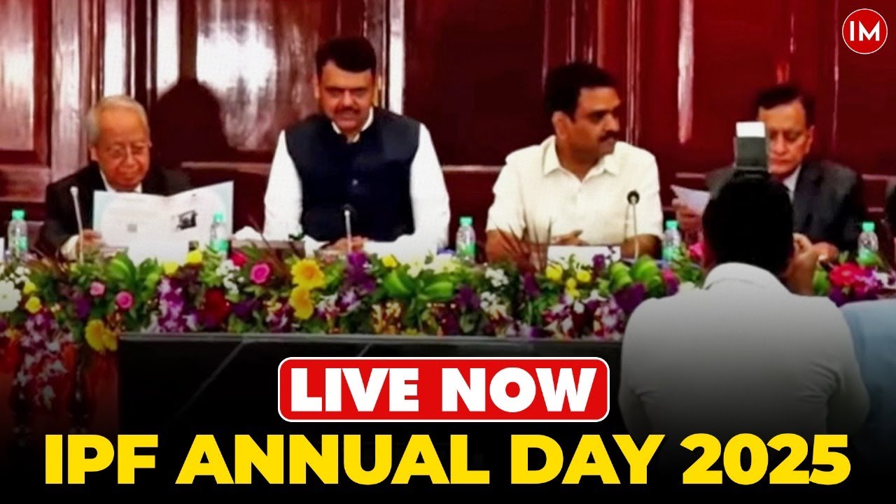 Indian Police Foundation (IPF) ANNUAL DAY 2025 | Devendra Fadnavis | Indian Masterminds | Live