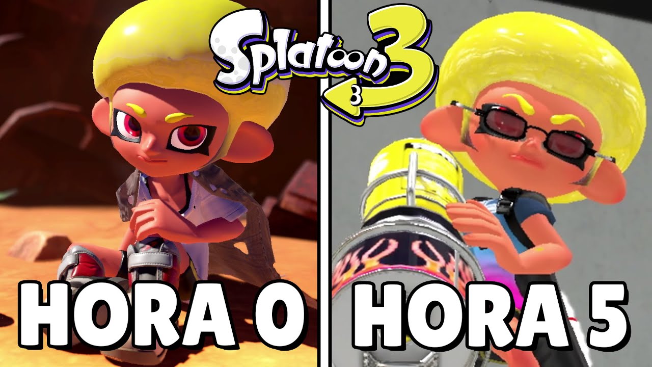 JUGUÉ 5 HORAS DE SPLATOON 3 Y APRENDÍ ESTO #publi
