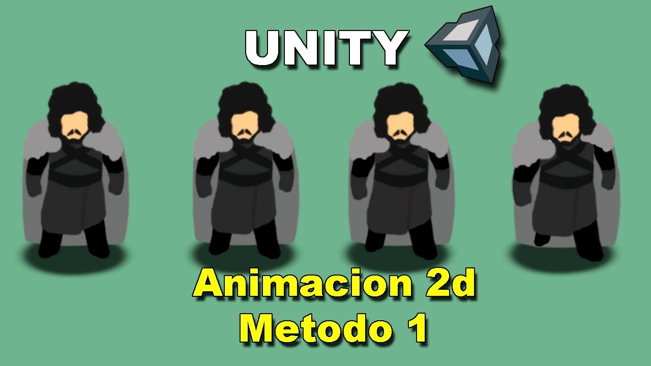 Tutorial: Como hacer una animacion 2D en Unity (Metodo 1) | Jon Snow
