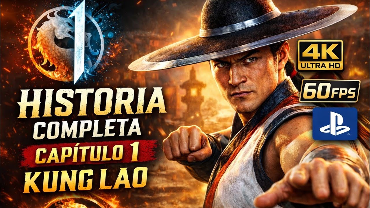 Mortal Kombat 1 Historia Completa Capitulo 1 Kung Lao PS5 4K 60 FPS