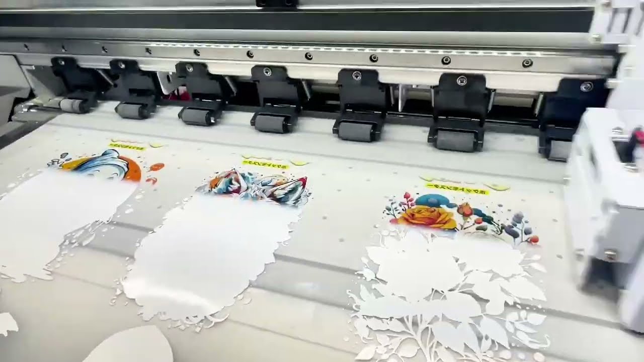 Ripple color RC70 A1 DTF Printer demo~