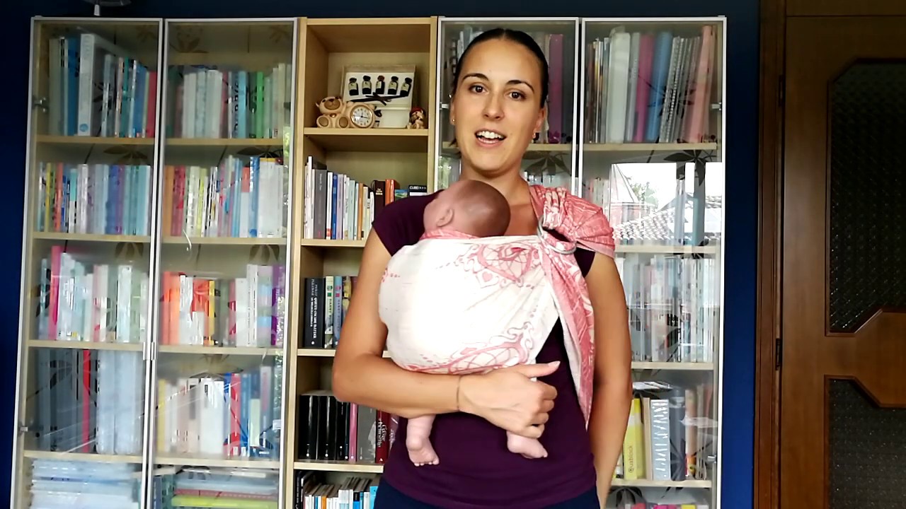 Fascia Anelli - Legatura con Flip _ Ring Sling Flipped _ Amrita