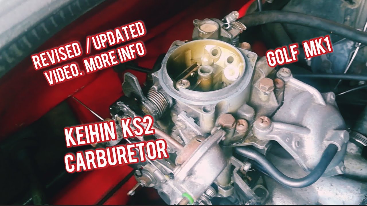 GOLF MK1: обновленное и переработанное видео Keihin KS2 Carburetor #golfmk1 #vwgolf #golfmk2 #car...