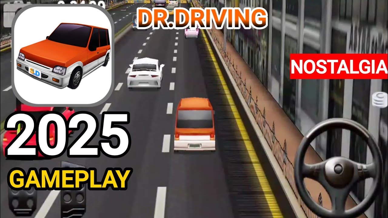 Quick Gameplay - DrDriving 2025 [NOSTALGIA]