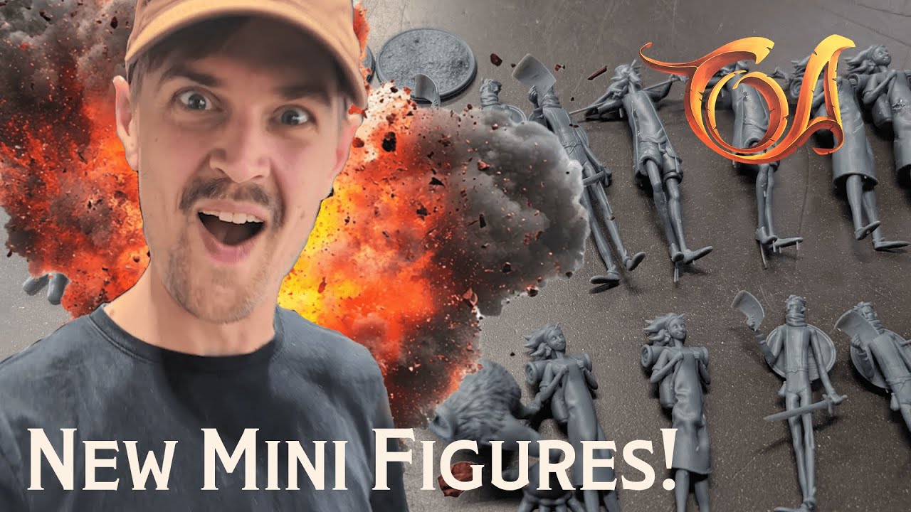 ToA Mini Figures - De Tinnen Roos Visit | Skjaldborn & Tales of Alethrion