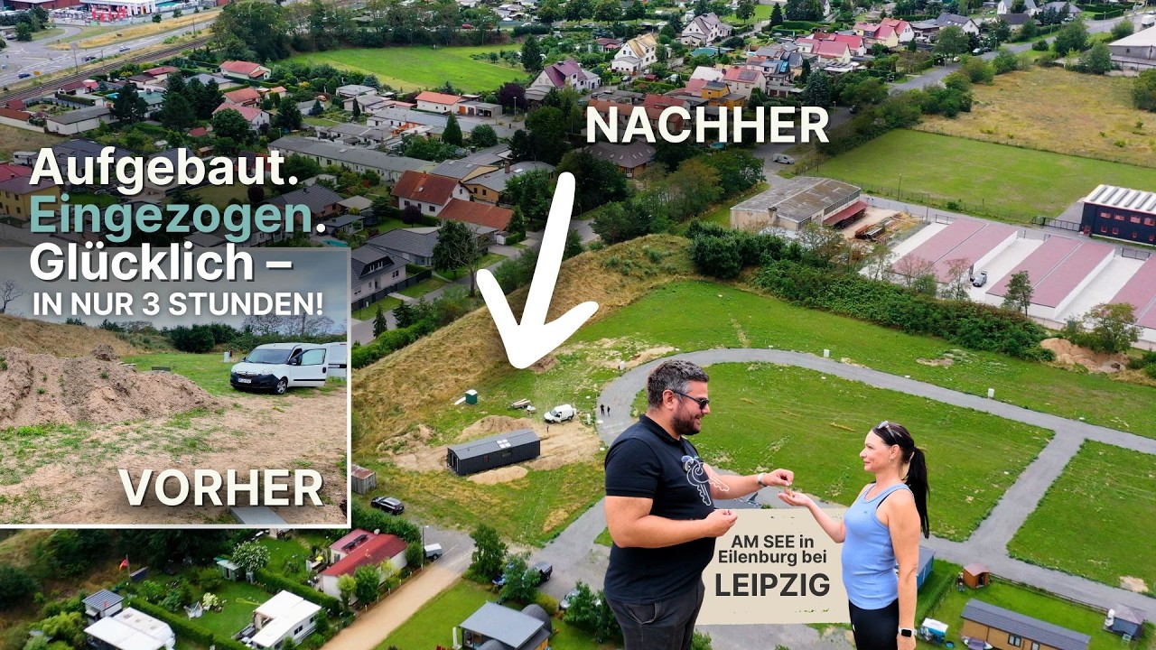 So entsteht dein Traumhaus am See – Mobilheim Capri Aufbau & Übergabe mit Zweitheim