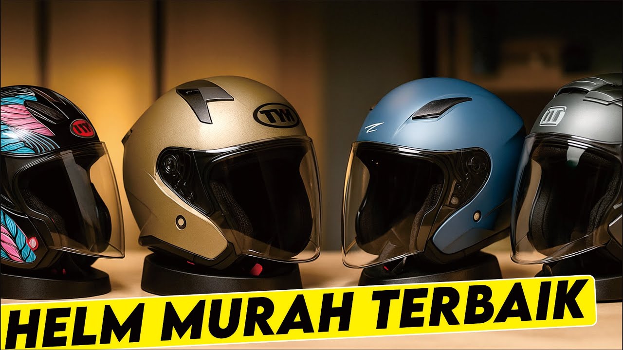 Rekomendasi HELM OPEN FACE MURAH TERBAIK 2025