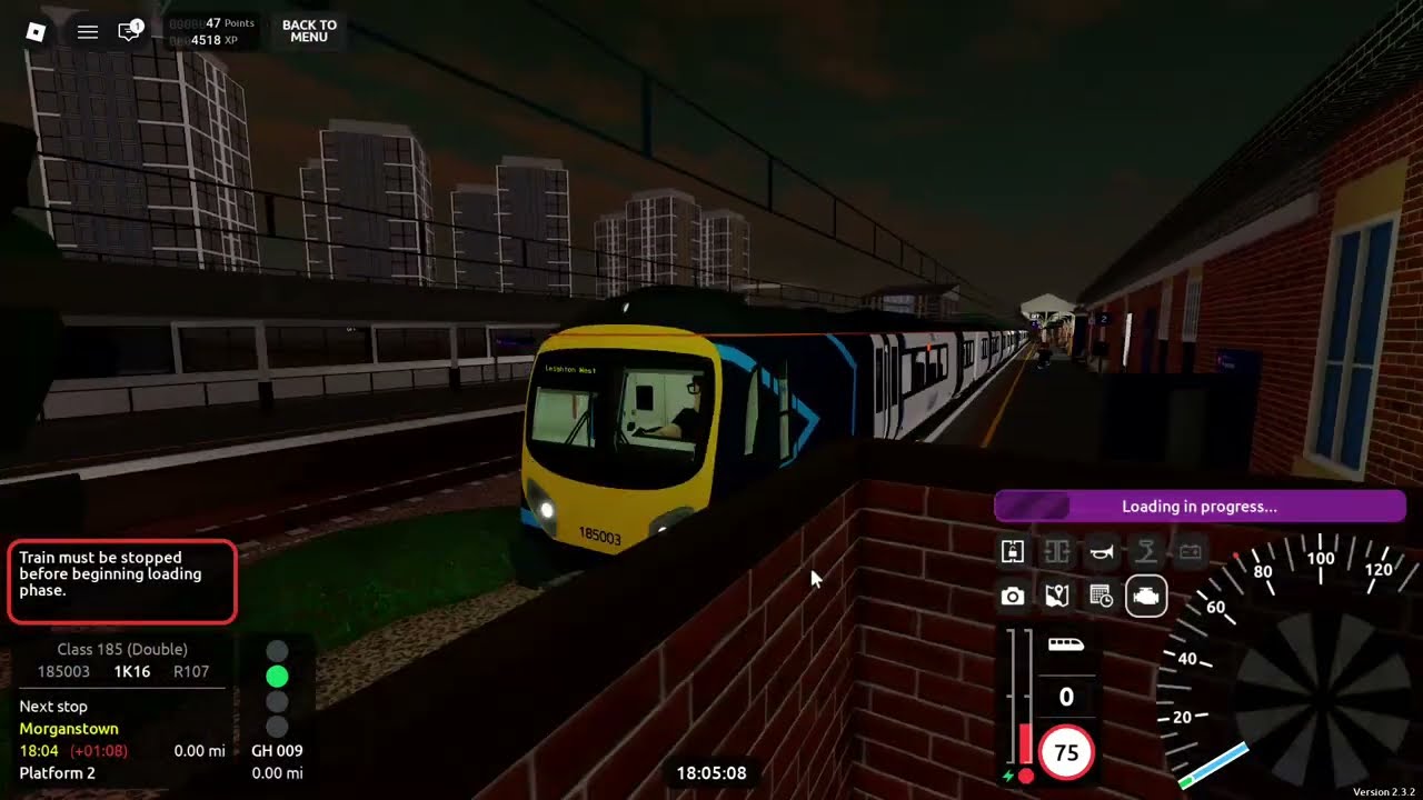 Stepford County Railway V2.3.2 Class 185 (Double) R107 Stepford Cental to Leighton West Semi-fast