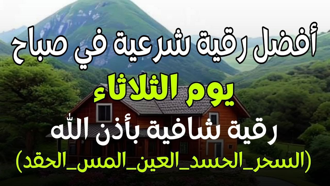 أفضل رقية شرعية في صباح يوم  الثلاثاء علاج الحسد_السحر_العين _حفظ وتحصين للمنزل _القارئ علاء عقل