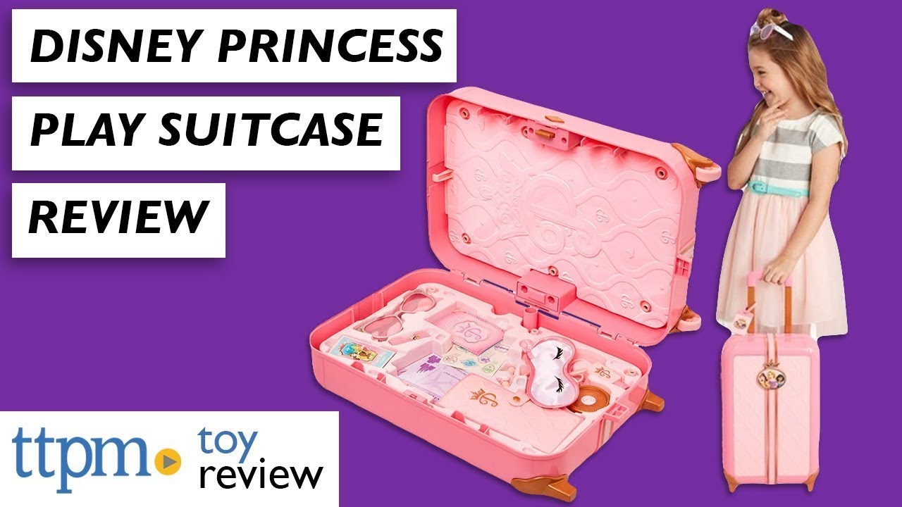 Disney Princess Travel Suitcase Play Set for Girls with Luggage Tag  | Amazon Online Shopping |