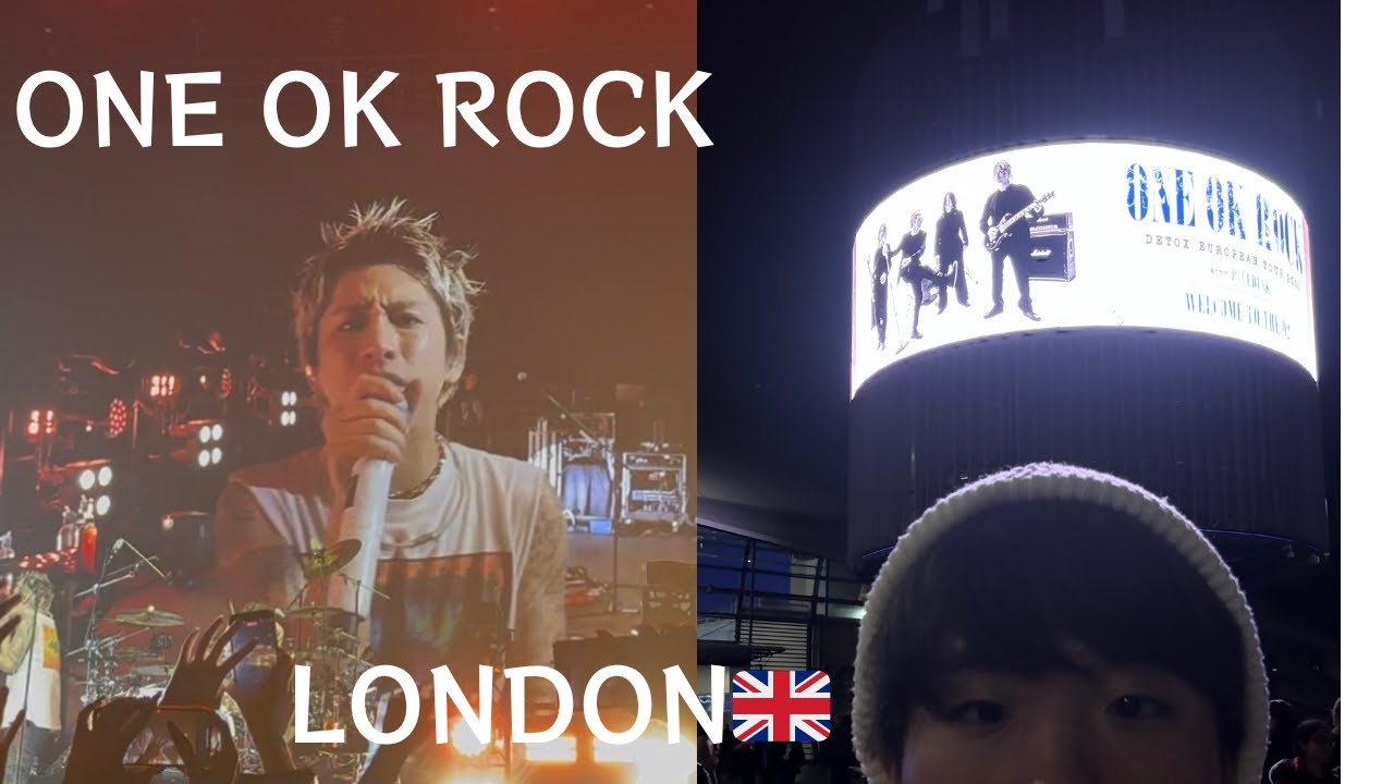 ONE OK ROCKがロンドンに来た！ありがとうワンオク！【ONE OK ROCK in London 🇬🇧 】