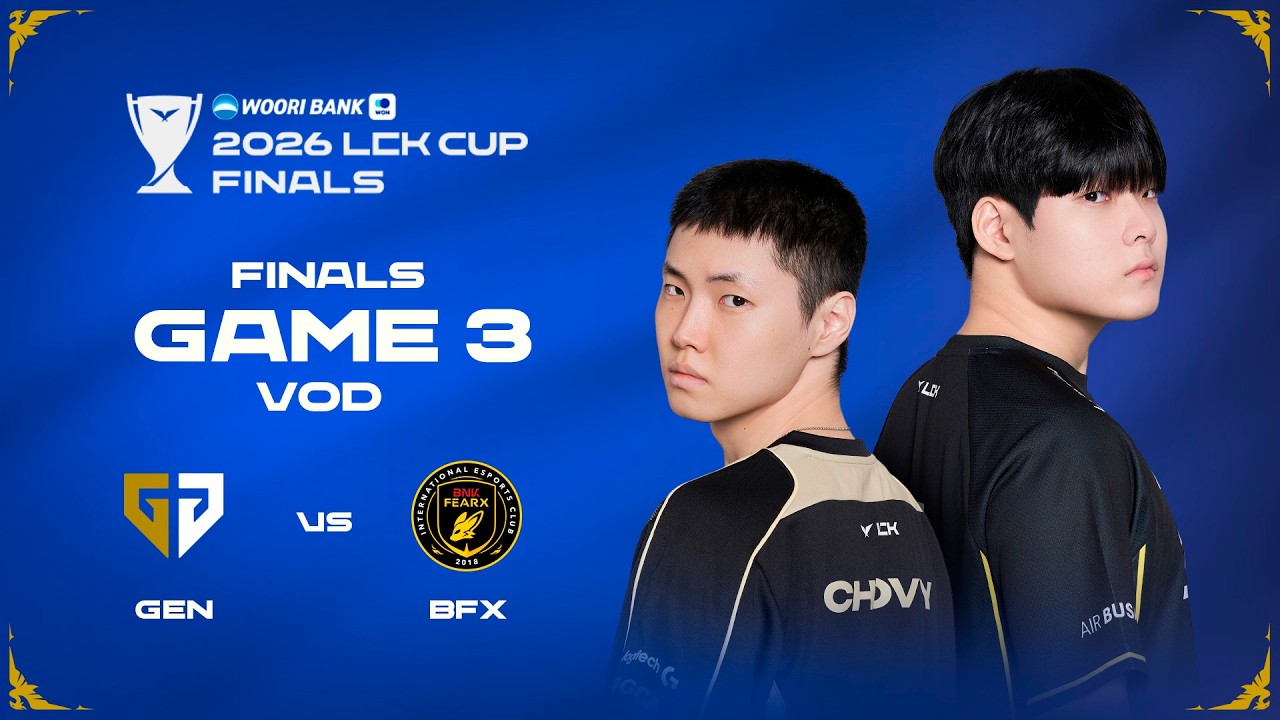 GEN vs BFX | Finals Game 3 | 2026 LCK CUP