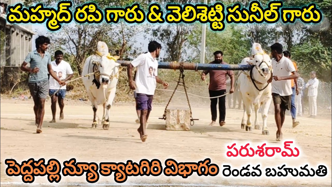 పెద్దపల్లి న్యూ క్యాటగిరి విభాగం 4వ జత.వెలిశెట్టి సునీల్ గారు - రాయచురు జిల్లా.