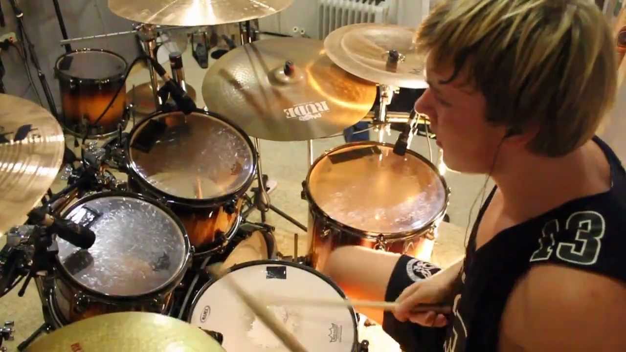 Vlad Korolenko As Blood Runs Black -- Hester prynne. (Drum Cover)