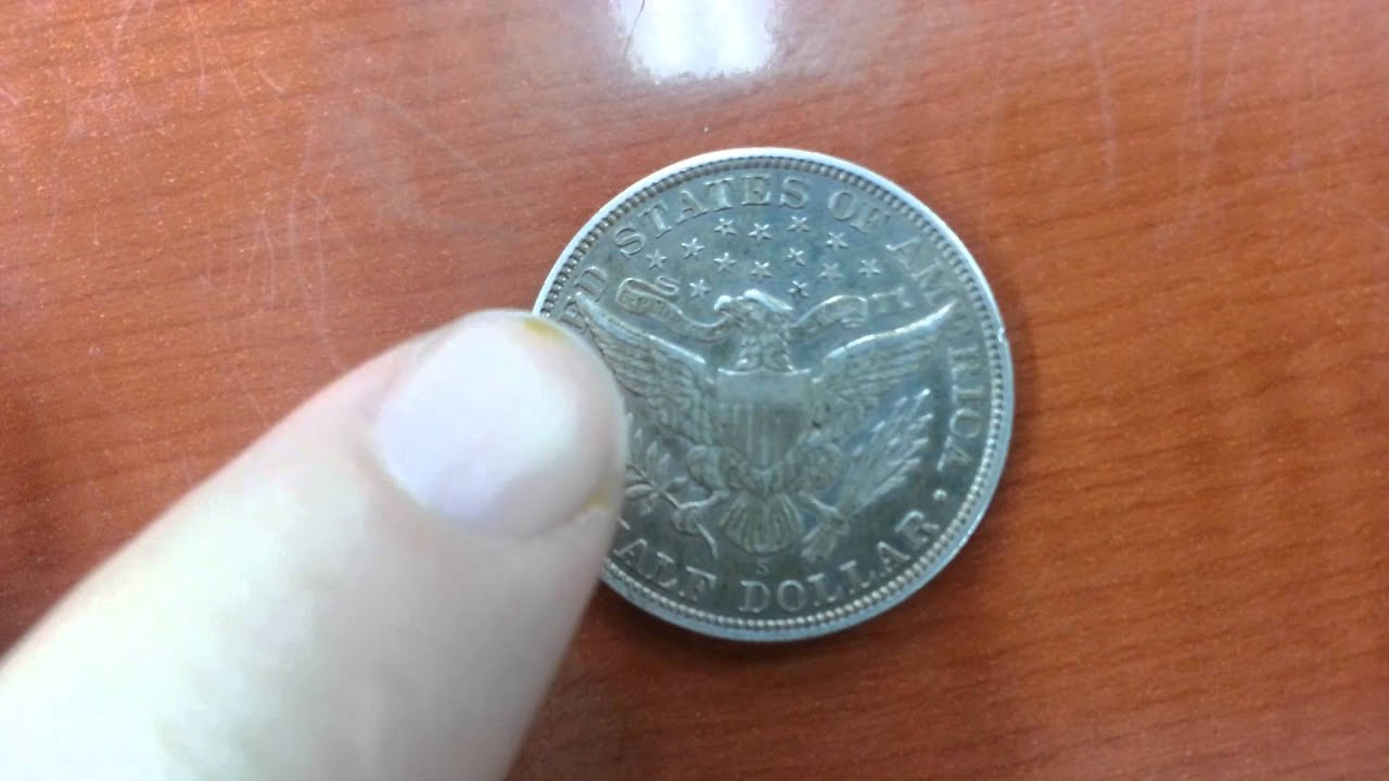 1912 s Barber Half Apex Gold Silver Coin