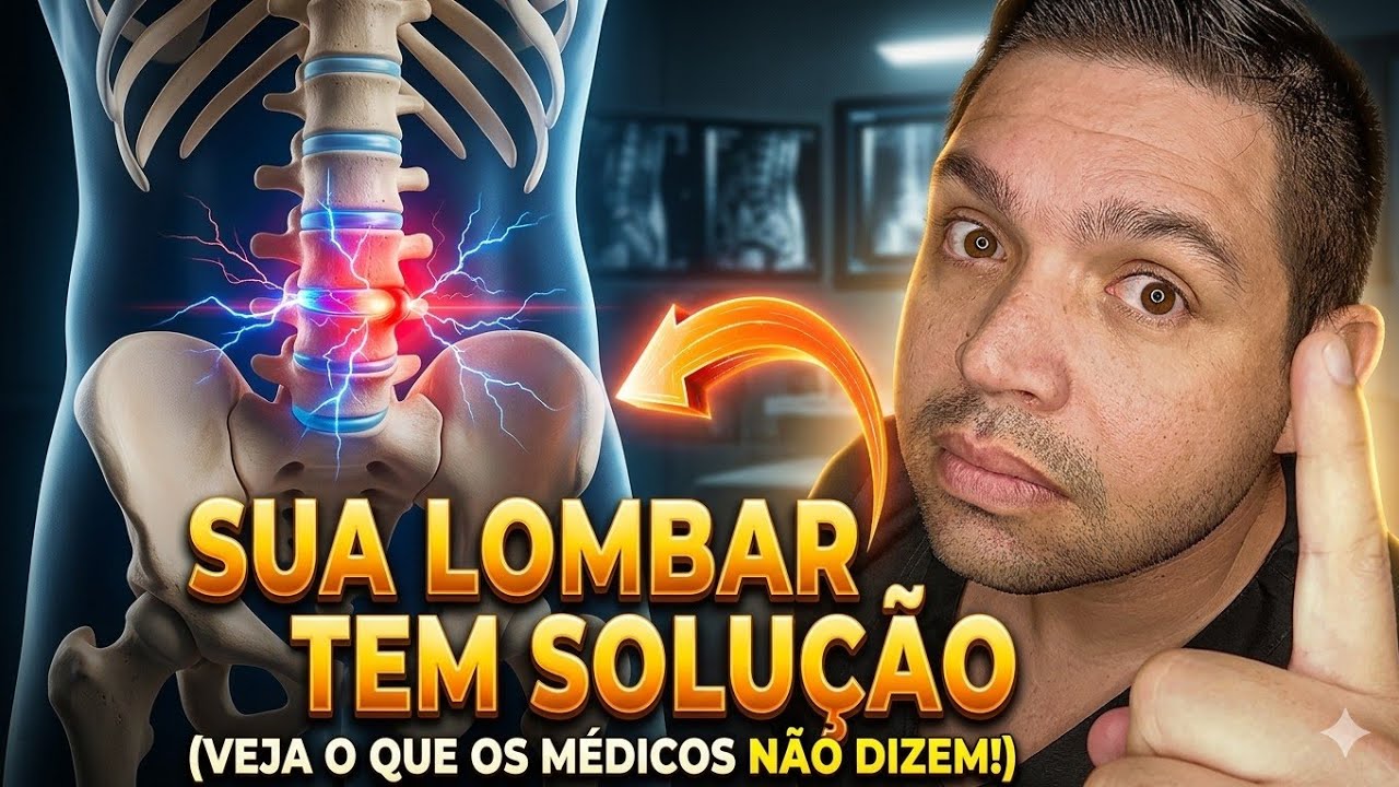 Mentiram para VOCÊ DOR LOMBAR NÃO TEM SOLUÇÃO
