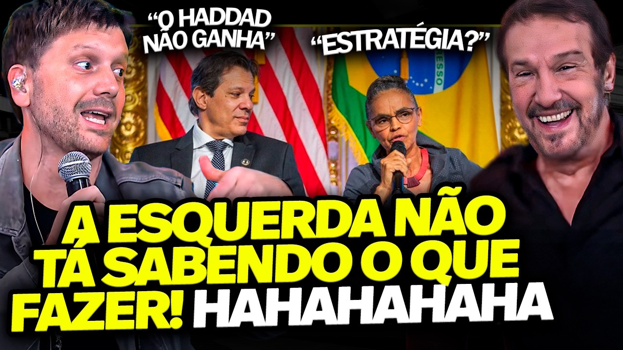 PÂNICO REAGE A ESQUERDA PERDIDA NAS ELEIÇÕES APÓS E LULA COLOCAR HADDAD PARA GOVERNO DE SP