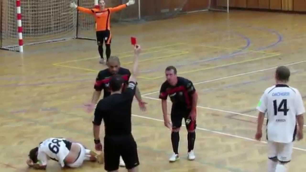 26.9.2014 - SK Olympik Mělník - Mados MT Hradec Králové 4:5 [HD]
