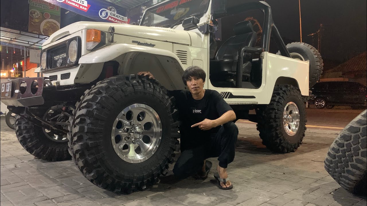 Ban badak xtream vs Velg hsr for Hardtop