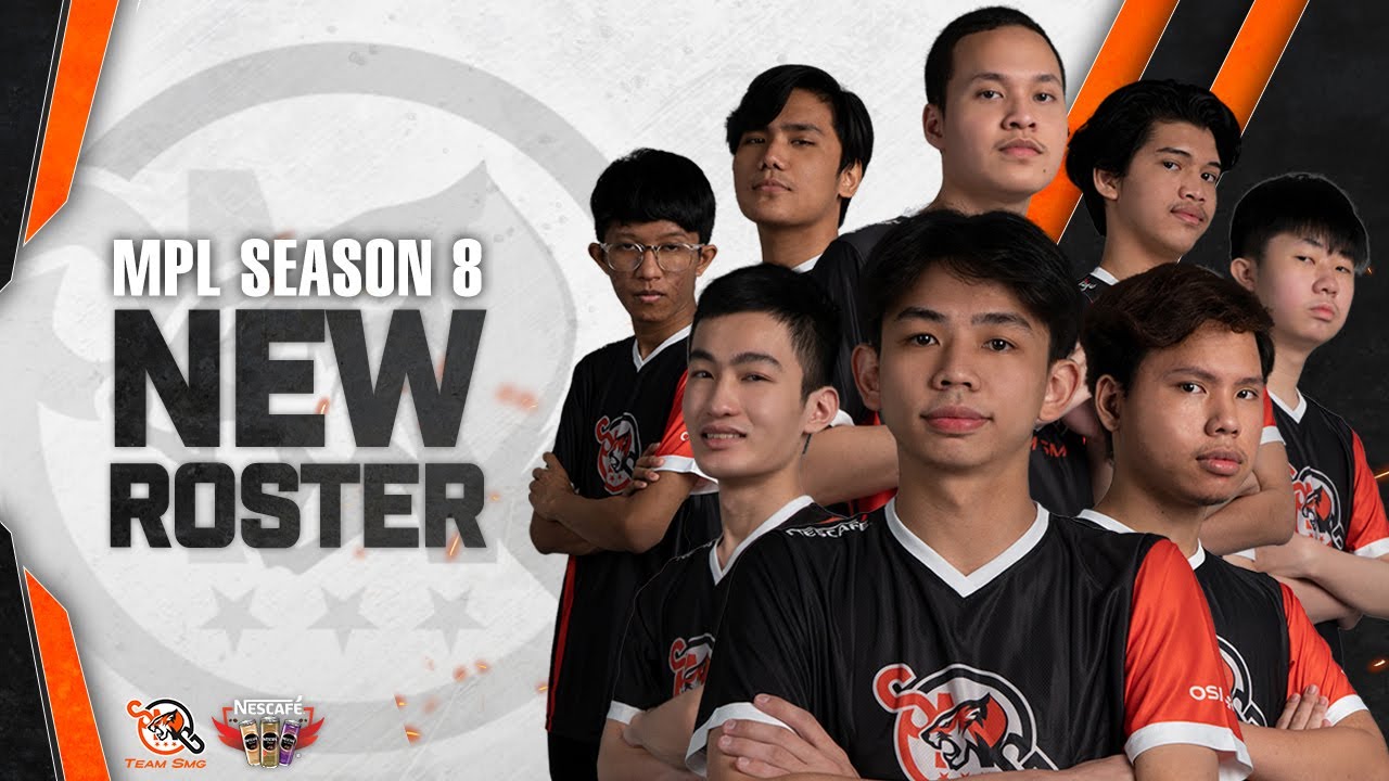 Team SMG MPL Malaysia Season 8 Roster!