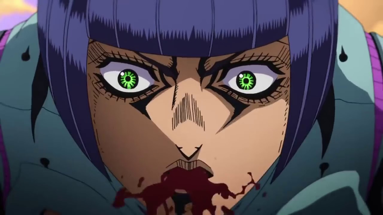 ジョジョ5部 Bucciarati vs Pesci final battle ブローノ ブチャラティ対ペッシ