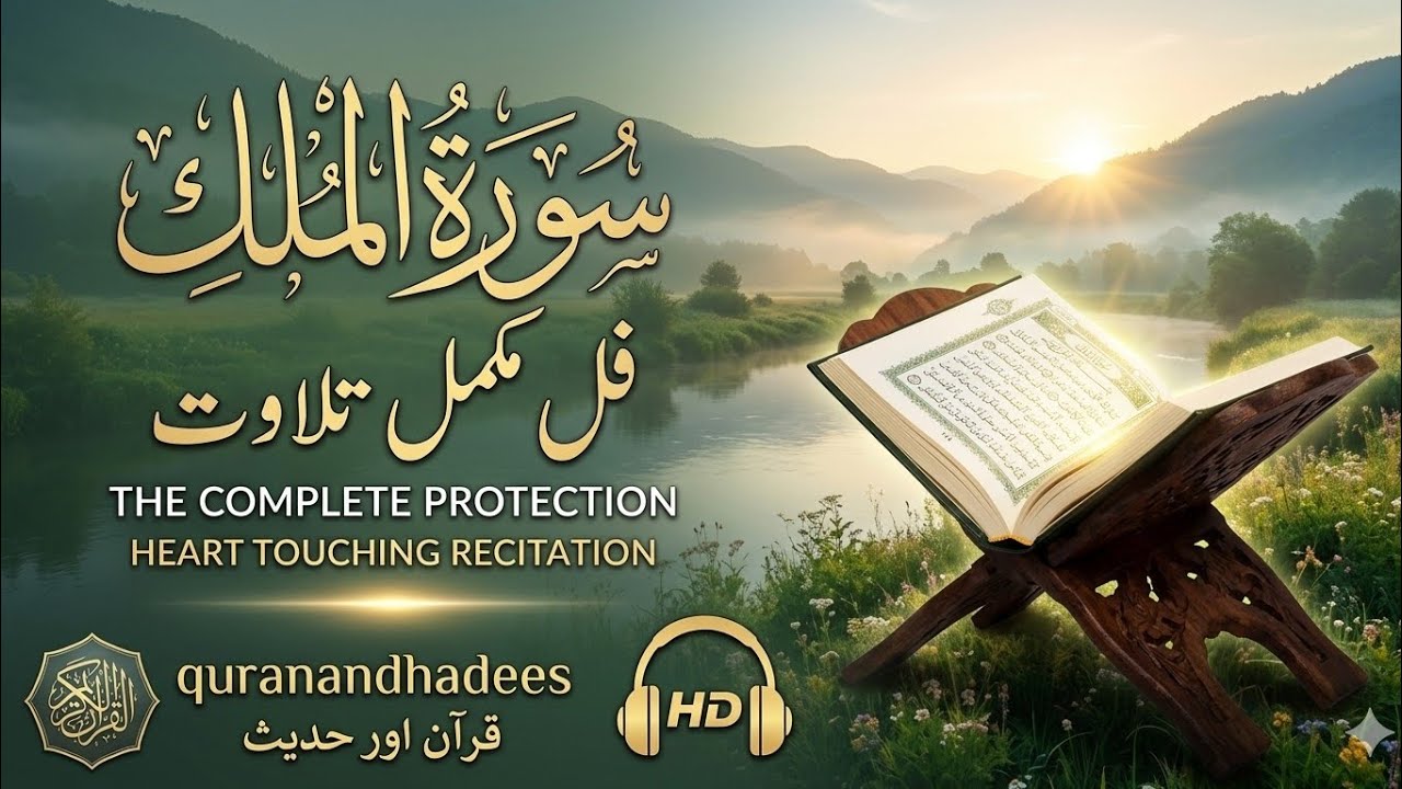 The Heart Touching Recitation of Surah Mulk | Complete Surah Mulk Full [HD]