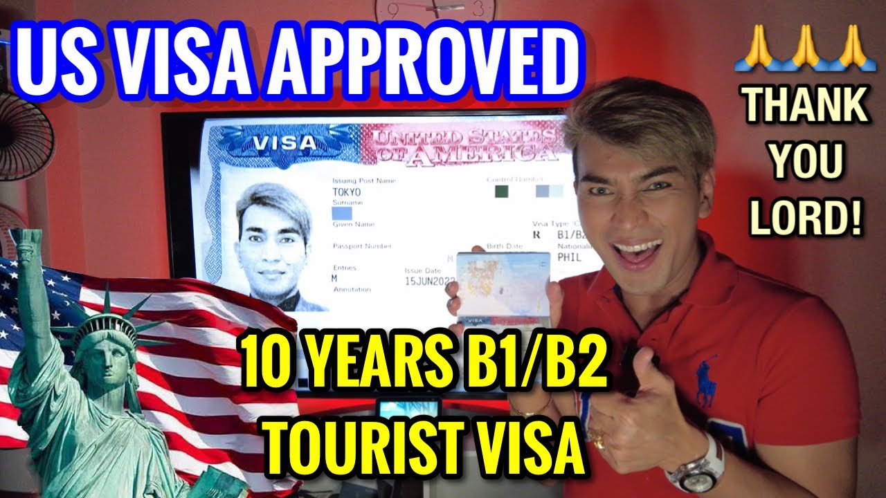 US VISA APPROVED🙏 | B1/B2 TOURIST VISA | 10 YEARS MULTIPLE ENTRY | THANK YOU LORD | Miko Pogay