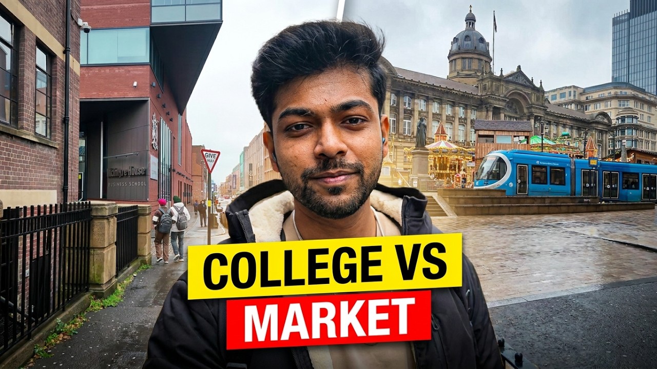 A Day at UCB: Campus Life & Frankfurt Market #coventry #birmingham #ucb #frankfurt