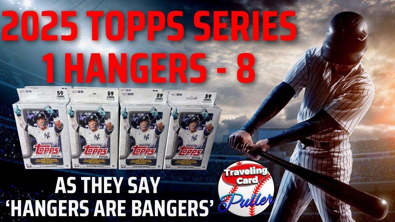 💥/10, /50 and a Relic from (8) 2025 Topps Series 1 Hangers from Barnes & Noble 💥 Hangers are Bangers
