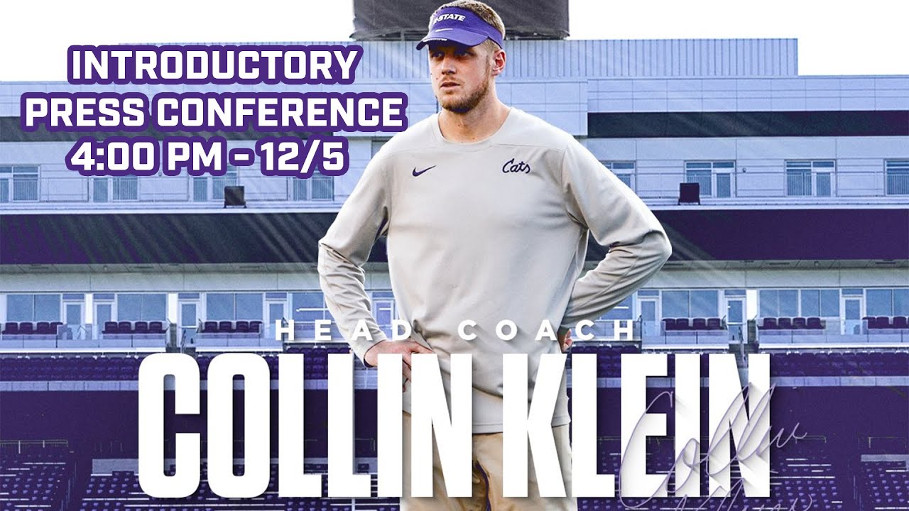 Kansas State Head Coach Collin Klein Introductory Press Conference