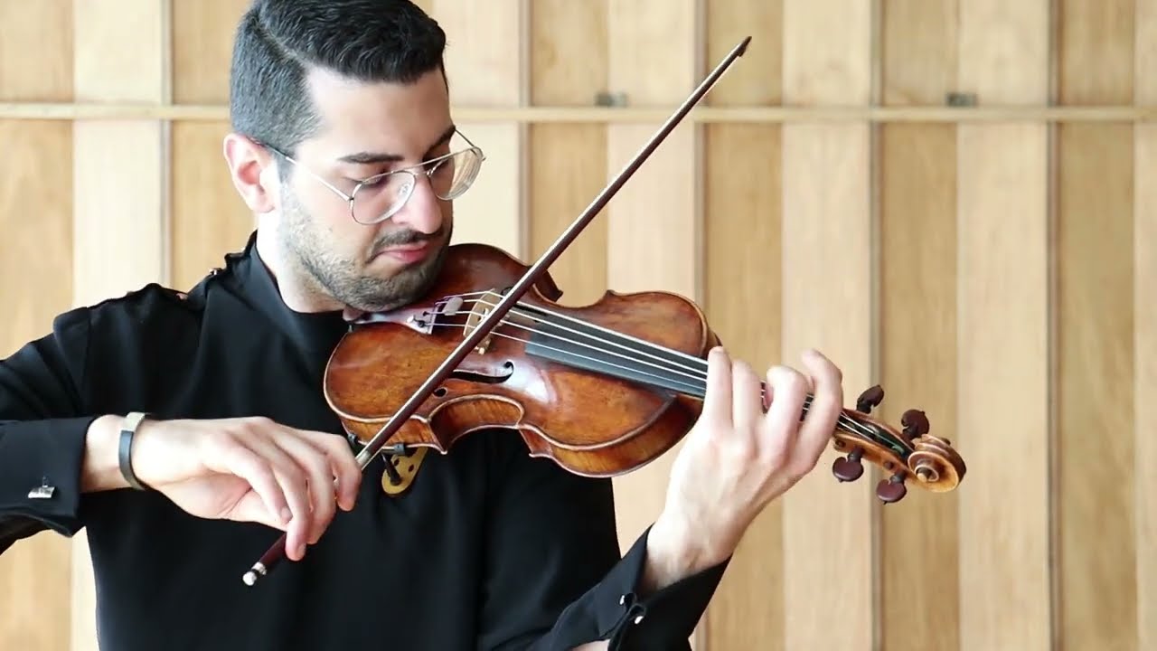 Paganini Caprice No. 8 in E-flat major for solo violin | Alican Süner