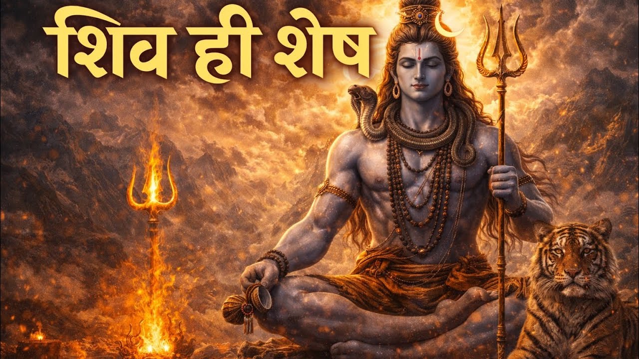🔱 शिव ही शेष  | 🪔  जब सब मिट जाए, तब भी शिव रहें ✨