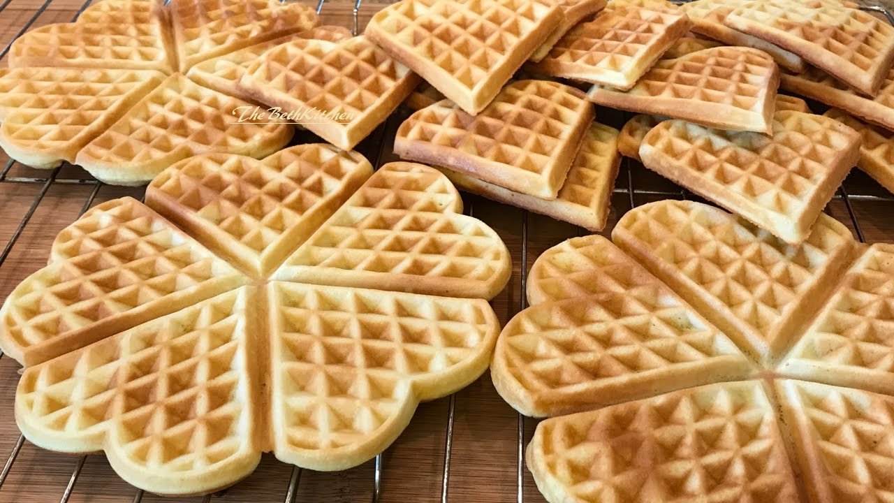 Вафли с кокосом и панданом