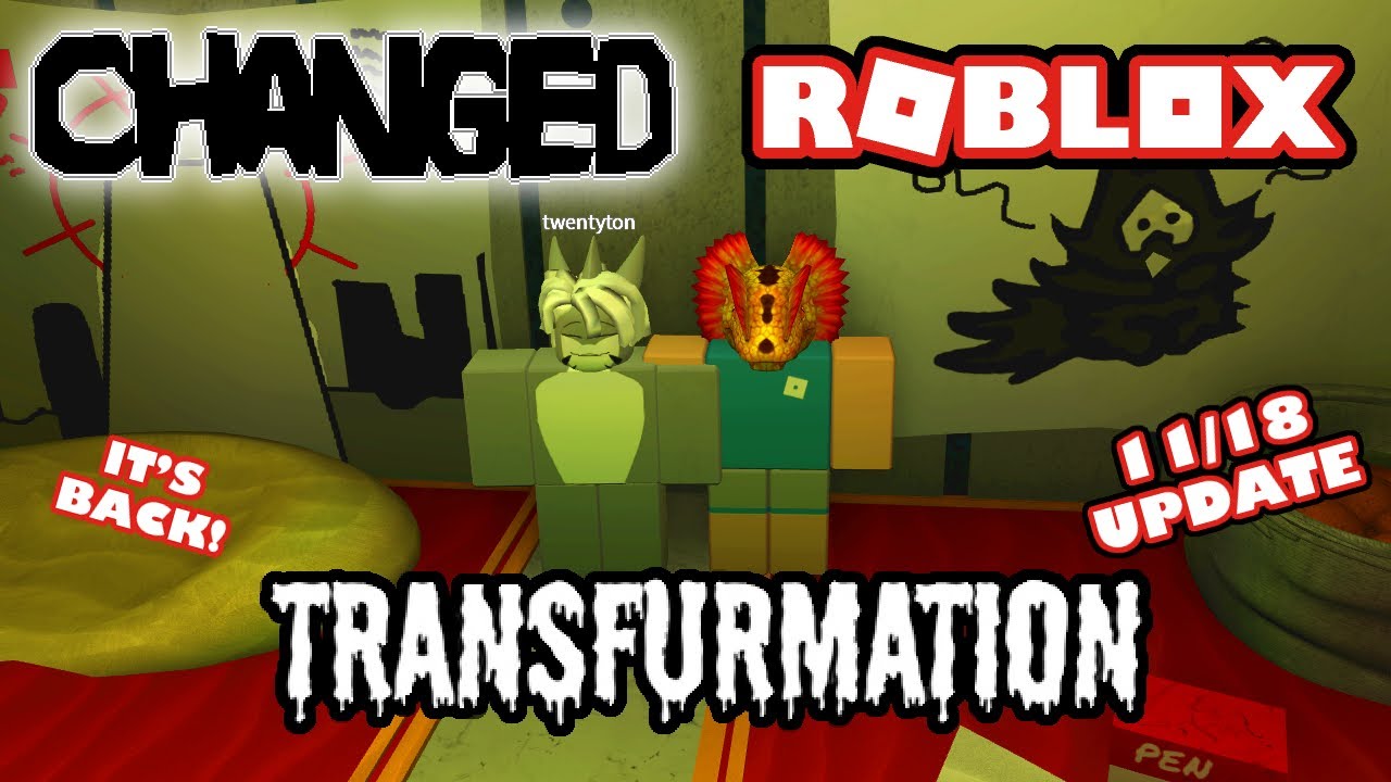 Changed &mdash; версия для Roblox?? (Transfurmation от Bunoy ВОЗВРАЩАЕТСЯ!)