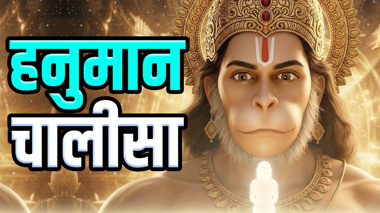 श्री हनुमान चालीसा | Shree Hanuman Chalisa 3D Animation Video | BhaktiShakti |Full HD 4K Video