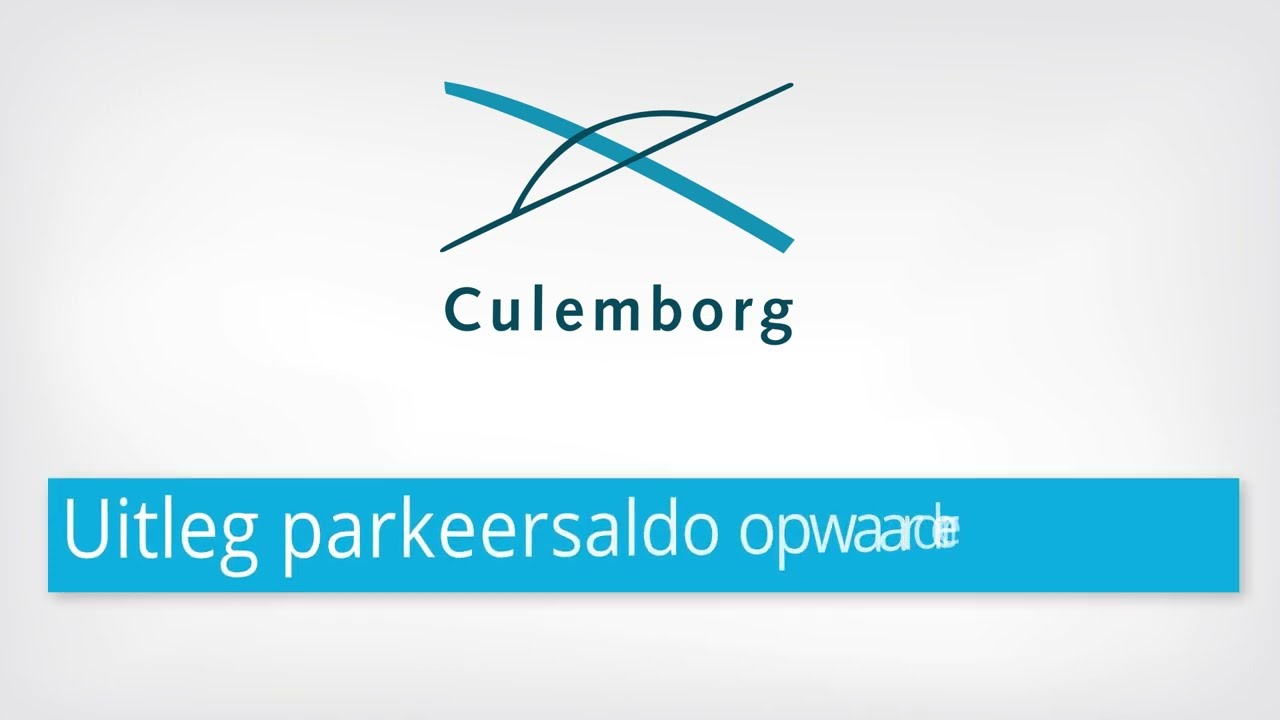 2Park app - Uitleg Parkeersaldo opwaarderen