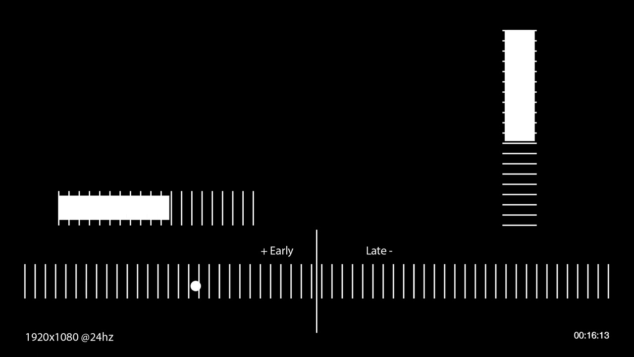 Audio Delay calibration