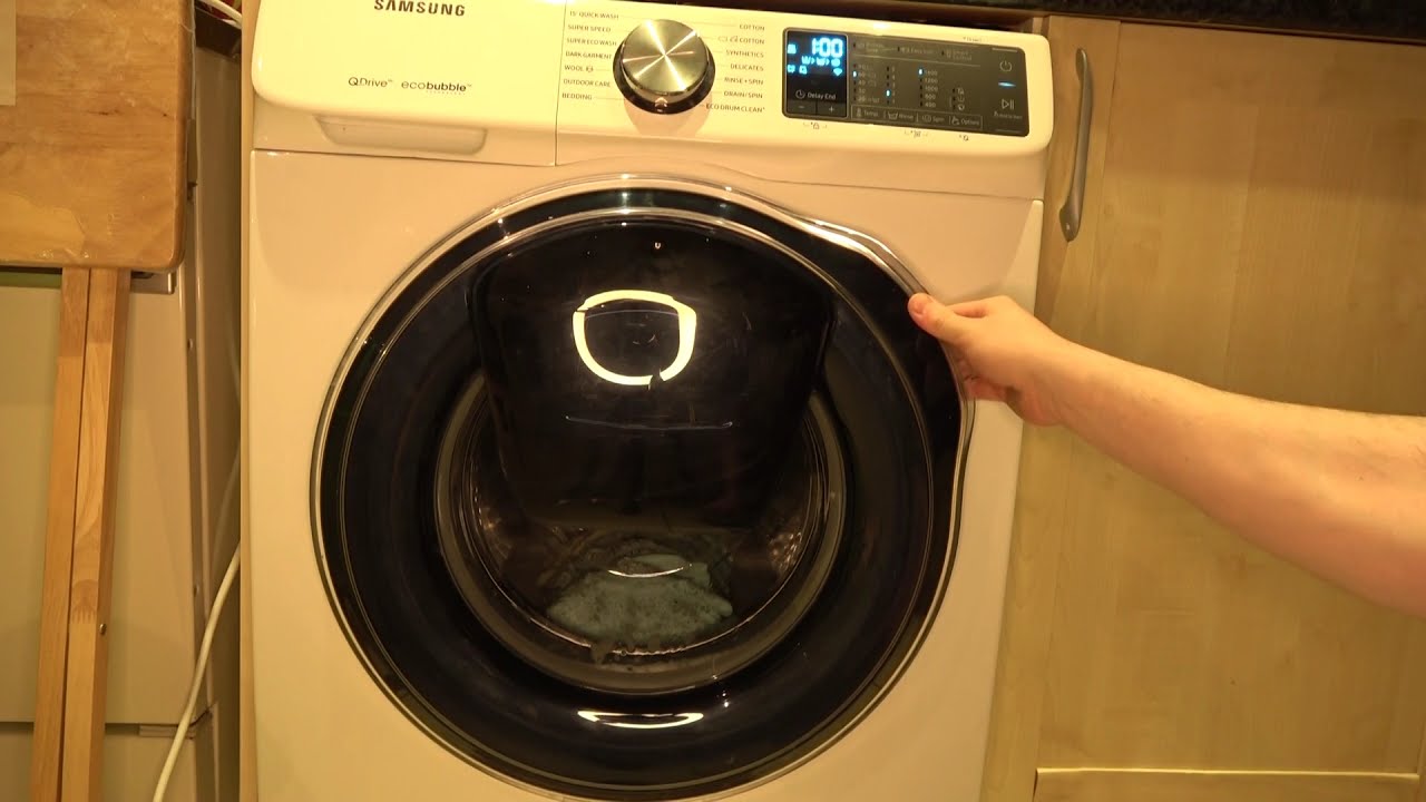 Инструкция по использованию стиральной машины Samsung QuickDrive AddWash EcoBubble