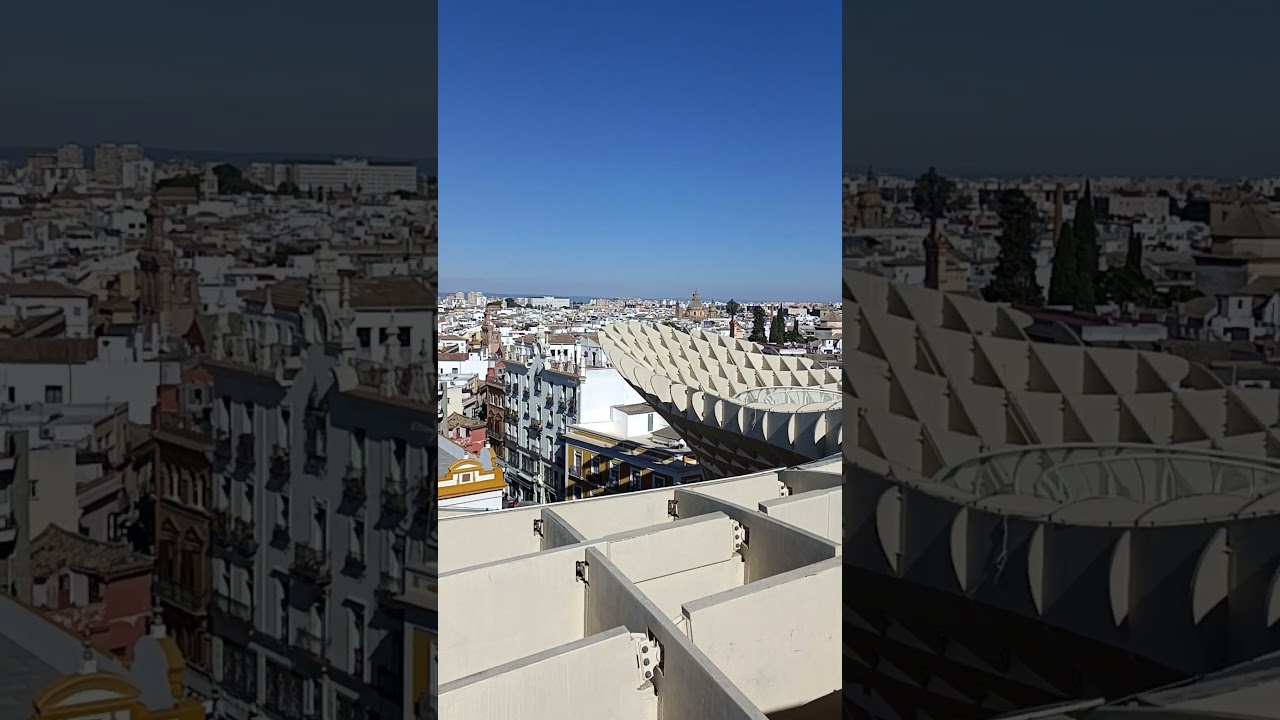 📍Setas de Sevilla 🇪🇦 #setas #sevilla #architecture #viewpoint #espana #spain #travelshorts