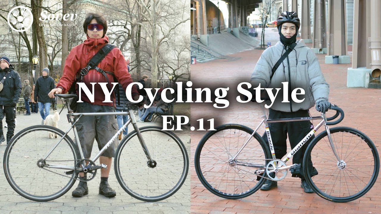 [Cycling Street Snap] What’s Cyclists’ Style Like in New York? - Winter 2025 | Ep.11