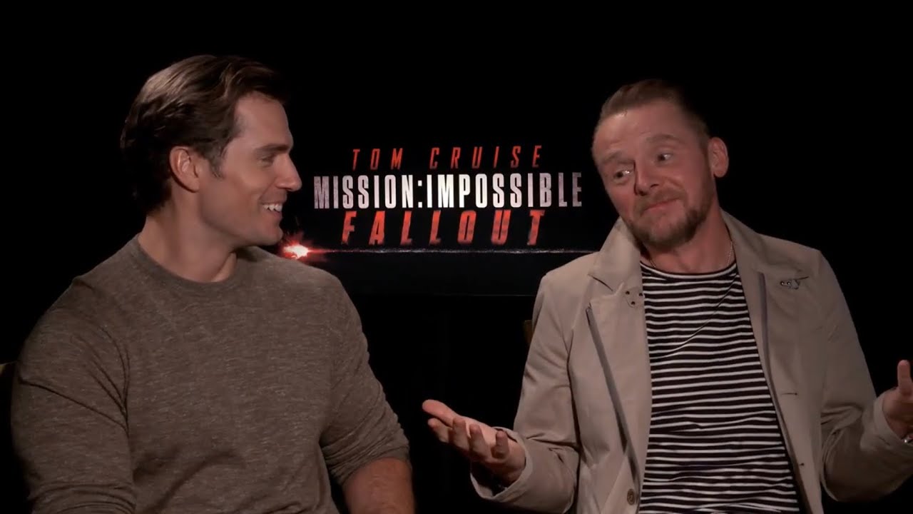 Mission: Impossible FALLOUT Henry Cavill & Simon Pegg Interview