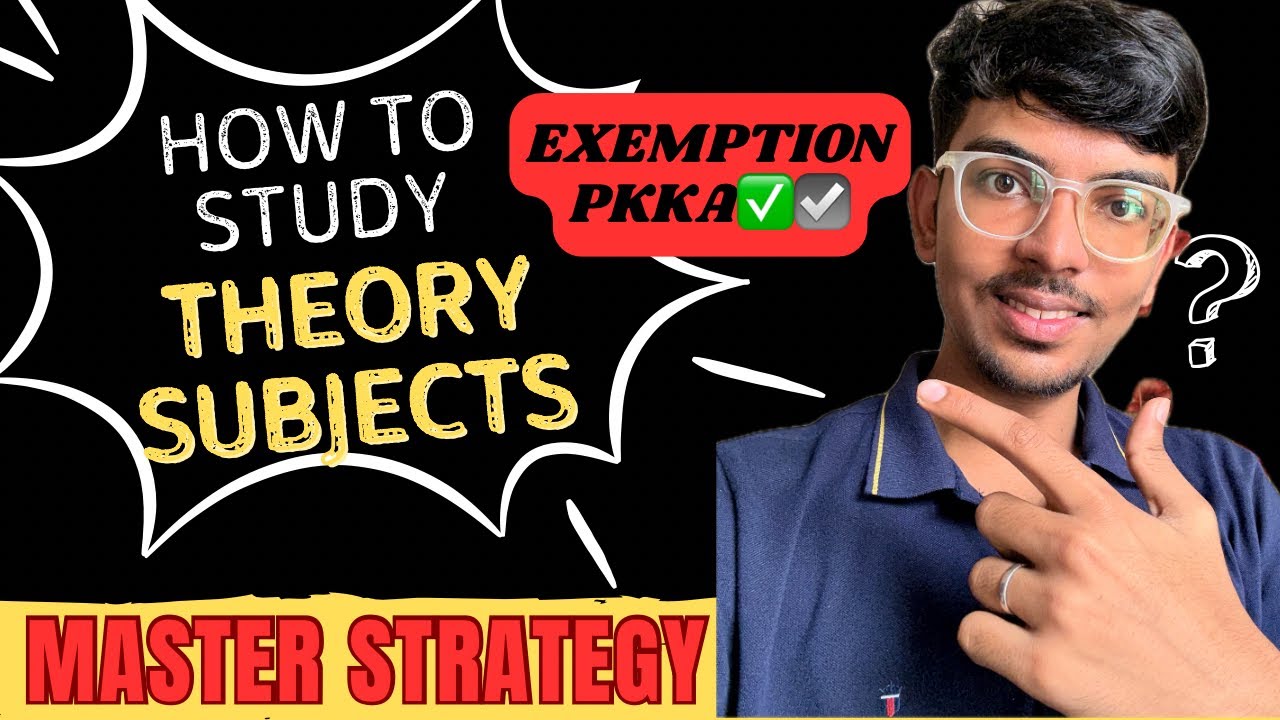 Right Way To Study THEORY SUBJECTS✅ FULL STRATEGY DISCLOSED‼️CA Foundation | CA Inter |AUDIT & LAW⚠️