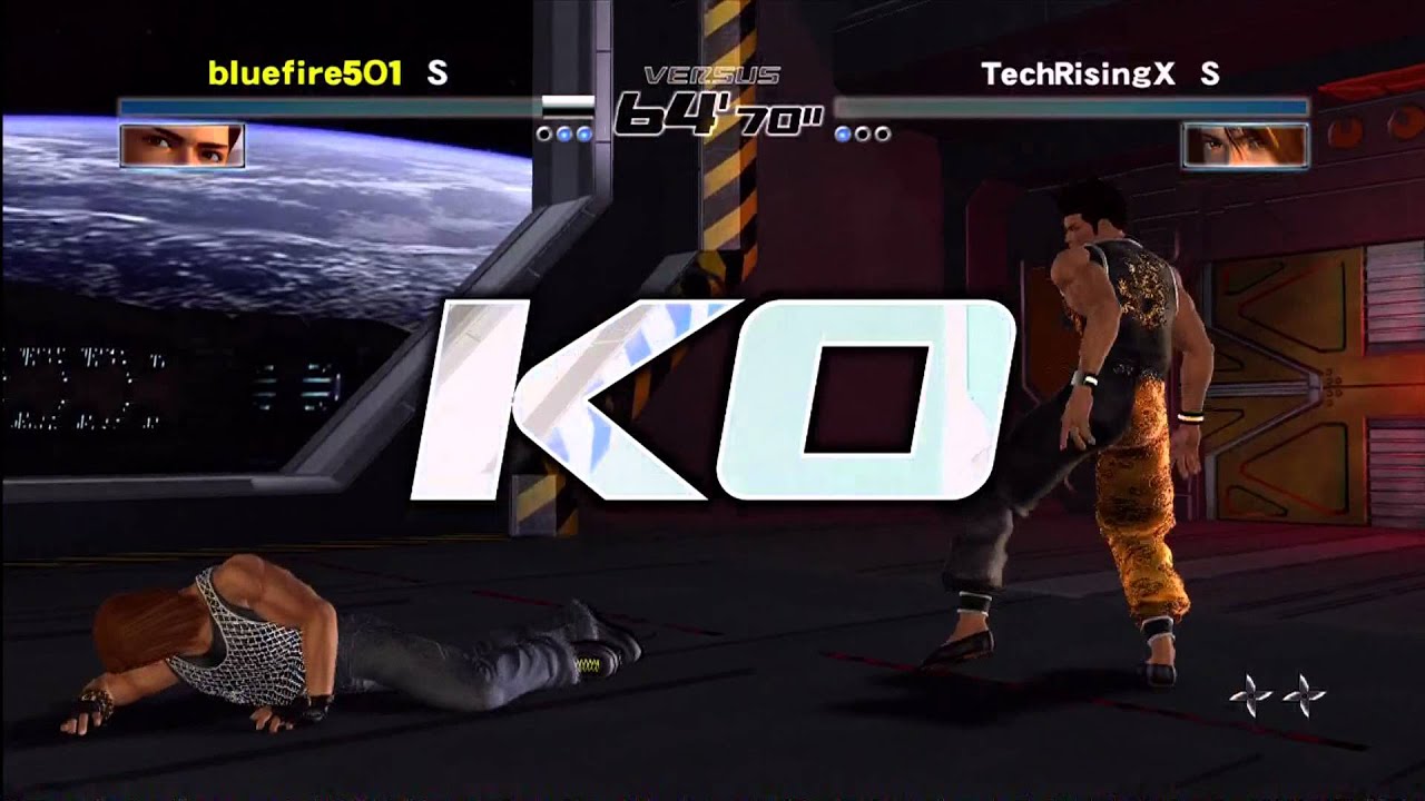 Dead or Alive 4: Online match Ein (TechRisingX) Vs Jann Lee (Bluefire501)